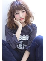 ブラン 天王寺(Blanc)&nbsp;【Blanc】カジュアルパーマ×ミディアムボブ1