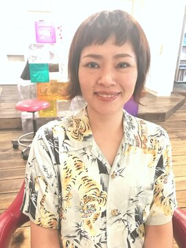 ピンク(PINK) 外ハネボブ