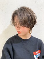 レーヴバイロンド 仙台(Reve by Lond)&nbsp;うざバングショート　アースカラーで大人かわいい　ネビージュ