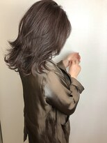 ヘア プロデュース キュオン(hair produce CUEON.) ミディアムレイヤー × ショコラブラウン