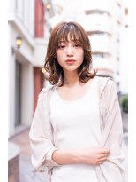 ケイト(kate)&nbsp;【kate】大宮　オリーブグレージュ×セミウェットウェーブ