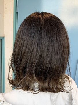 アトリエコパン(atelier copan) グラデーションカラー外ハネボブ