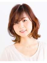 タヤ 麹町店(TAYA) 20代30代40代大人かわいい小顔ひし形外ハネミディアム