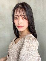 Liberte銀座 大人可愛い小顔ミディアム×シアーベージュ