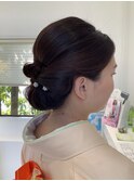 和のアップスタイル