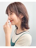 大人かわいい×似合わせカット×くびれヘア×アースカラー