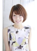小顔ナチュラルボブ