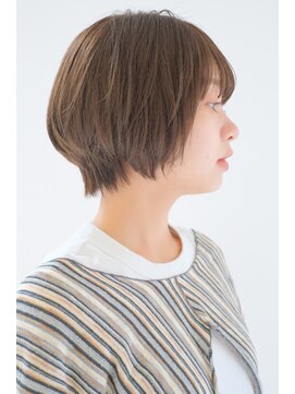 ガリカ シーム(Gallica/SEAM) 大人似合わせ丸みショートボブマッシュ小顔モテ髪<原宿>