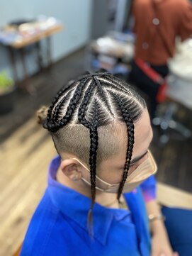 ファブナッツ(FABNUTS) コーンロウ