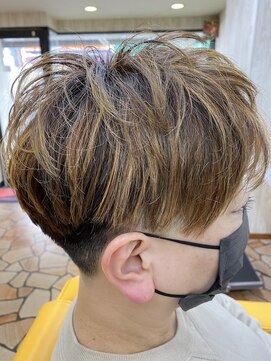 ブレイブシザー(BRAVE SCISSOR) ハンサムショート・春ハイライト