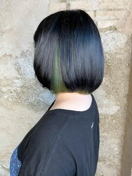 フロール 上大岡(Flor) 【Flor上大岡】*インナーカラー+ライトグリーン*