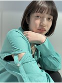 ふんわりカールボブ【Luxe鹿田優太】ショコラアッシュ