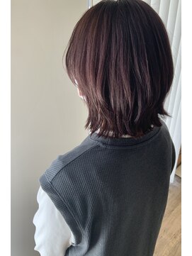 ココ(Coco) ミディアムレイヤー ピンクベージュ