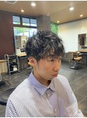 波巻きスパイラルパーマ