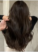 ハイライトバレイヤージュダブルカラーケアブリーチ白髪染め