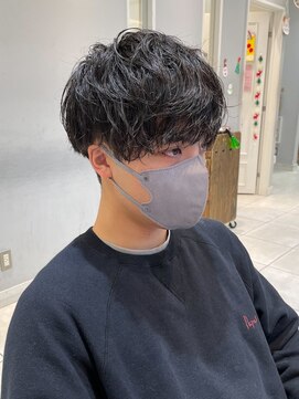 ベンジー 中目黒店(benji) 韓国マッシュxコンマヘアxニュアンスパーマ