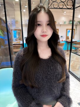 ロンド ブランシュ 錦糸町北口(Lond blanche) 暗髪大人シックな韓国ヘアニュアンスカラー