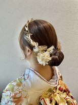 【タイトシニヨン】結婚式/二次会/同窓会/銀座/成人式/卒業式