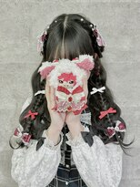オズ 梅田店(OZ)&nbsp;リボンがかわいい♪♪あみこみひつじヘア*