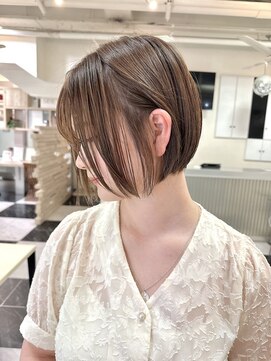 テテ(TETE) ボブ/ミニボブ/コンパクトボブ/透明感カラー