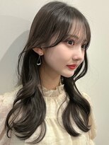 ユニコ(unico)&nbsp;韓国風/レイヤー/小顔/前髪カット/髪質改善/オリーブ/ベージュ