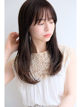 ラレイ ハラジュク(Lalei harajuku) レイヤーカット/縮毛矯正/ミディアムレイヤー/酸性ストレート