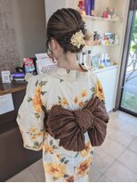 ヘアプロデュース ムース(Hair Produce MU SU) 浴衣アレンジ
