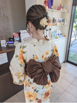 ヘアプロデュース ムース(Hair Produce MU SU) 浴衣アレンジ