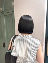 ヘアサロン ナノ(hair salon nano)&nbsp;まとまり感◎ウルツヤボブ