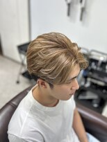 グラッジ 池袋(GLADGE)&nbsp;メンズブリーチ 池袋 ミルクティーベージュ