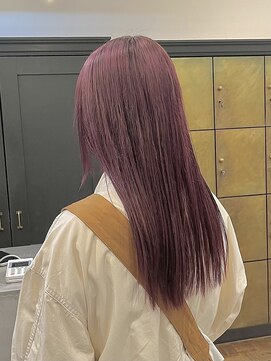 ヘアーアイスカルテット(HAIR ICI QUARTET) 透明感カラー★ダブルカラーブリーチカシスピンク