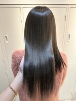 ジーナ 渋谷駅前(Zina)&nbsp;オリーブベージュ＋縮毛矯正