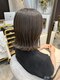 メゾンマリ(MAISON MARI)の写真/【福島】ダメージレスな明るい白髪染めや艶カラー◎前処理・後処理TR付きなので、カラー後も滑らか質感♪