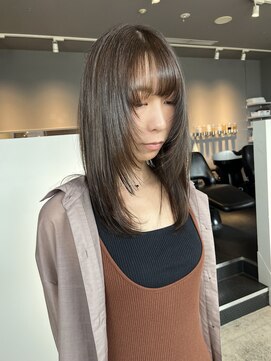 ヘアーエスクールシーユー 枚方T-SITE店(hair S.COEUR×Cu) ミディアムレイヤー/大阪枚方美容室