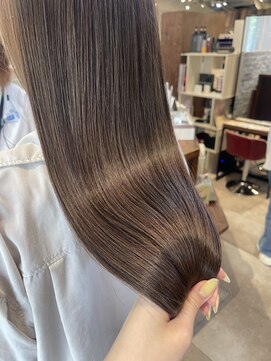 ルララドゥ 【ブリーチなし】透明感ベージュ