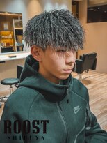 ルースト 渋谷店(ROOST)&nbsp;パイルツイスト/ホワイトハイライト