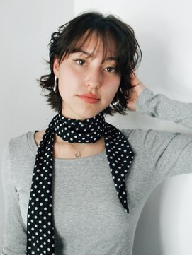 アルバム 新宿(ALBUM SHINJUKU) ショート前髪カットおくれ毛美髪デジタルパーマ_F20804