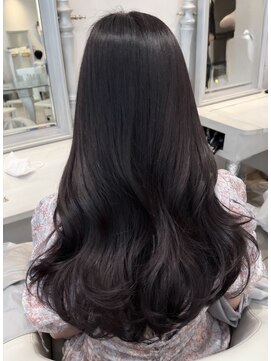 ザックラフィネ(ZACC raffine) ラベンダーブラウン/ラベンダー/ワンカラー/レイヤーカット