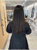 乾かすだけでキマる髪ケアカラーナチュラルロング