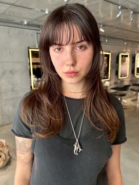 スクリーンギンザメゾン 銀座(SCREEN GINZA MAISON.) 黒髪カタログ/クラゲヘアー/オリーブグレー/銀座