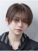 ラウンドシースルーマッシュメンズサロン曲がる縮毛矯正心斎橋