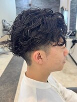 ガーデン 西川田店(garden) 宇都宮メンズ波巻きスパイラルパーマ波巻きパーマセンターパート