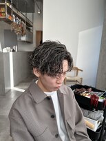 ウル 二子玉川(uru)&nbsp;大人波巻きハイライトパーマ