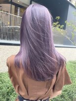 ルーブ トウキョウ(Loob. TOKYO) 池袋ケアブリーチカラーブルーパープルカラーラベンダーカラー
