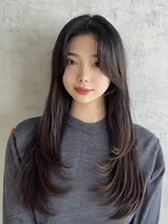 リンクミリ(Link mili)&nbsp;【スリークカット】韓国ヘア/レイヤーカット/髪質改善