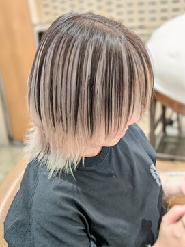 ネオリーブ ジューク 日吉店(Neolive JuQ) イメチェン☆アンブレラカラー/ホワイトベージュ日吉/綱島/前髪