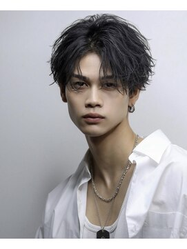 アストラ(ASTRA) MEN’S HAIR/波巻きツイストスパイラル/リバースセンターパート