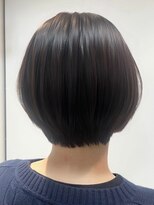 ジル ヘアアンドメイク 恵比寿(JILLE hair&make)&nbsp;小顔丸みショートカット大人ショートボブ30代40代50代