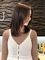 ミュー(MU)&nbsp;顔周りレイヤー×大人グレージュベージュ