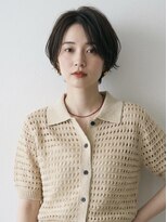 キビト(kibito)&nbsp;ひし形ショートボブ丸みショートボブ新宿若松河田20代30代40代